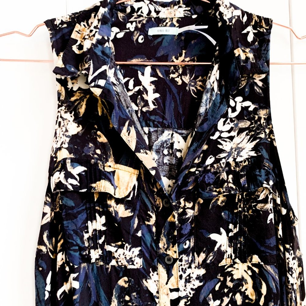 kimchi blue/urban outfitters collar button dress - Picture 5 of 7